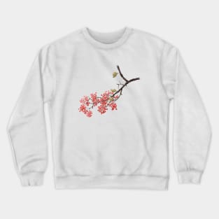 November 24th birthday flower Crewneck Sweatshirt